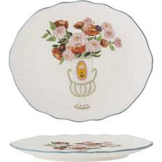 Bloomingville Dorothy Plates Set of 6 Pieces Dinner Plate