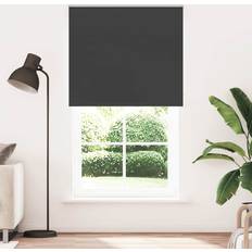 vidaXL Rullgardin Mörkläggning Svart 130x210 cm
