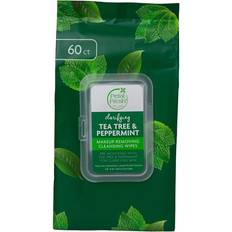 Pure Tea Tree & Peppermint Makeup Removing Wipes - 60stk
