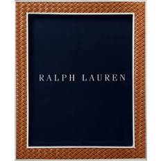 Ralph Lauren Home Brockton 12.7x17.8 cm Saddle - Rammer Læder Brun Ramme