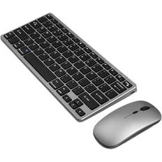 Nordic Trådlös Bluetooth 2.4G Mus Tangentbord Kit