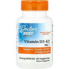 Doctor's Best Vitamin D3 + K2 MK-7 60 st