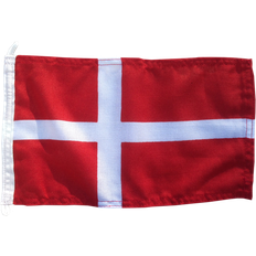 Flagg & Tilbehør Adela Gjesteflagg Danmark Vevet Polyester 30x19 cm