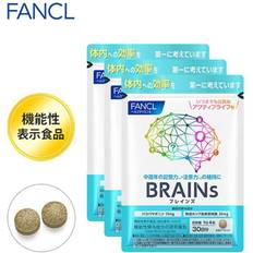 Fancl Set of 3 BRAINs Functional Supplement Memory Support with Bacopa
