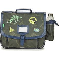 Briefcase TIMOTHEE Cartable 38CM Poche Gourde - Kaki