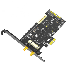 Controller Cards Spactz Mini PCIe to PCI-E Adapter and MSATA SATA SSD