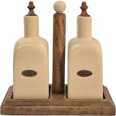 Ceramic Oil- & Vinegar Dispensers Geko Ceramic and Bottle Set Oil- & Vinegar Dispenser