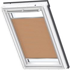 Guld Plisségardiner Velux Isolerande Dubbelplissé Manuell 940x1180 PK06 Manuell 1049-Peach