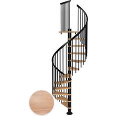 Dolle Spindeltrappe i Sort MONTREAL Eg multiplex 9005 CLASSIC4 12T Ø120