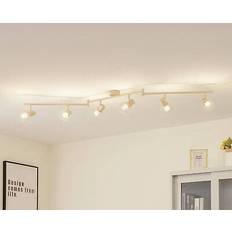 Lindby Taklampa Piena Beige 150 cm Takplafond