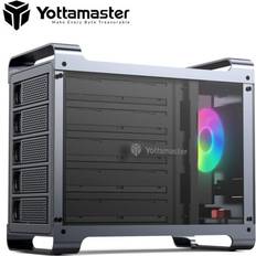 Yottamaster RGB Aluminum 5 Bay Type B Hard Drive Enclosure