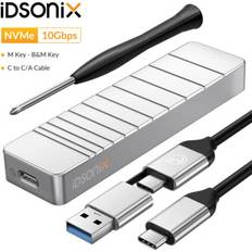 IDsonix USB 3.2 M.2 NVMe SSD Enclosure