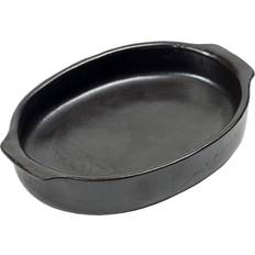 Baktillbehör Serax Pure Oval Form S Black Oven Tray