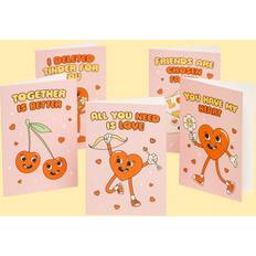 Kort Retro Love 10-pack