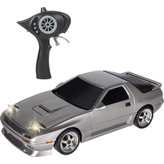 WL Toys Wltoys 1802 RTR 1/18 2.4G RWD RC Car FC Racing Drift Gyro On-Road Full Proportional Vehicles Models Toys Silver Two Batteries silver (4.33 In. W X 3.94 In. H X 9.06 In. D)