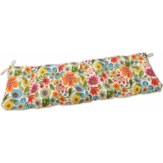 Orange Garden Benches Pillow Perfect Gregoire Prima Cushion 18 x 56 x 5 Garden Bench