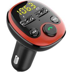 Display FM Transmitters ChaoChuang Dual 3.1A USB Charger Radio Kit