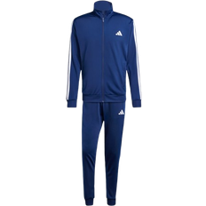 adidas Men Sportswear Basic 3-Stripes Tricot Track Suit - Dark Blue