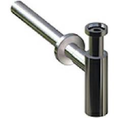 Traps Laufen Siphon DN32 Verchromt Mit Verlängertem Ablaufrohr