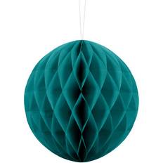 Blå Honeycombbolde PartyDeco Pastel Lagoon Blå Honeycomb 20 cm