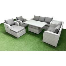 PE Rattan Garden Furniture 2 Seater