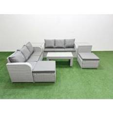 Garden & Outdoor Furniture Fimous Garden Furniture of 8 Seater Outdoor Lounge Set