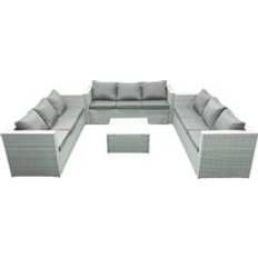 Rattan Garden Furniture 9 Seater