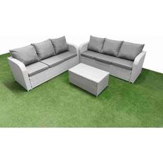 Garden & Outdoor Furniture Fimous Garden Furniture of 6 Seater Outdoor Lounge Set