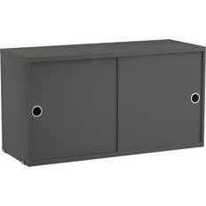 String skåp med skjutdörrar String Skåp Med Skjutdörrar 78 x 30 cm MDF Hyllsystem 78x42cm