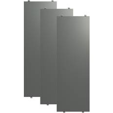 Træ Reolsystem String Hyldeplade 58x20 cm Mørkegrå Reolsystem