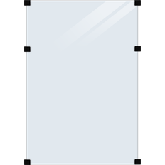 Glas Hegn Plus Hærdet Glashegn Klart 90 x 127 cm