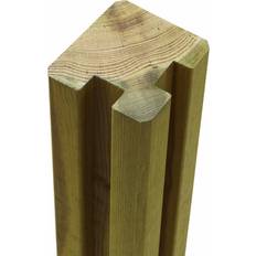 Plus Stängselstolpar Plus Profilstolpe Hörn med 2 Spår 9 x 9 x 268 cm
