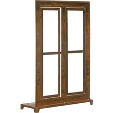Gartenschmuck OutSunny Eisenfenster 55L x 19B x 80H cm Rustikal-Braun