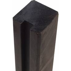 Plus Profilpfosten 1 Spur Höhe 2680 mm Schwarz