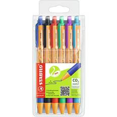 Mehrfarbig Kugelschreiber Stabilo Pointball Climate Neutralized Ballpoint Pen 6-pack