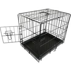 FoxHunter 18" Dog Carrier Crate 33x42cm