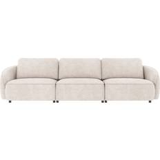 Möbler Rowico Home Norris Tyg Greg Ljusbeige 4-Sitssoffa Soffa
