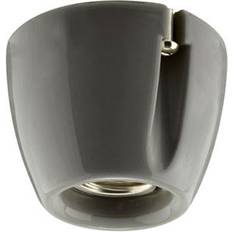 IFÖ ELECTRIC Lamper IFÖ ELECTRIC Basic Loftfatning Lige E27 Grå Vægarmatur