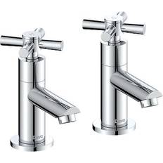 Deva Motif Basin Taps Pair Chrome