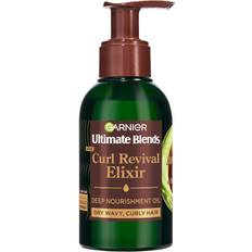 Shea Butter Hair Oils Garnier Ultimate Blends Curl Revival Elixir Oil 120 ml