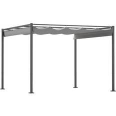 OutSunny Garden Pergola Canopy Kit 3m x 3m