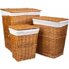 Alexandra House Living D1631447 Brown Basket 37cm 3pcs