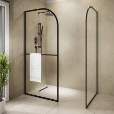 Shower Door Raya 1400 x 900 mm Wet Room Shower Screen Enclosure