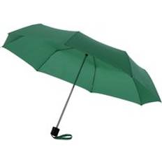 Umbrellas Bullet Ida 3-Section Umbrella - Green
