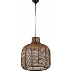 Taklampor vardagsrum Alexandra House Living Ceiling Light Brown Pendellampa ∅ 40cm