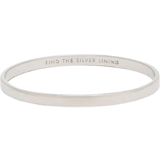 Kate Spade Find The Lining Idiom Bangle - Silver