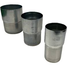 Zambelli Silber Silber Fallrohrmuffe Rohrverbinder Zink