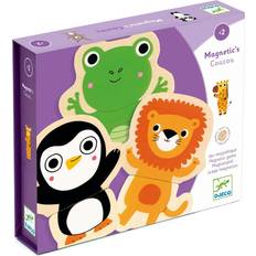 Djeco magneter Djeco Coucou Magnetic Animals 24 Pieces