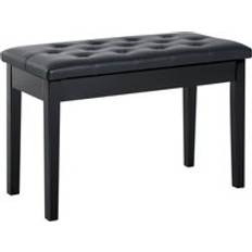 Faux Leather Piano Bench