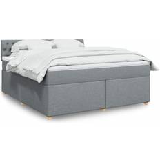 vidaXL Fabric Boxspringbett 180x200cm